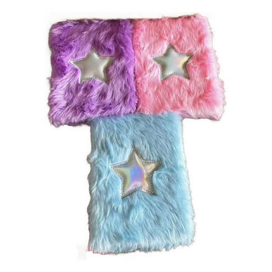Cuaderno Forrado Peluche 80 Hojas 23080110 Shine