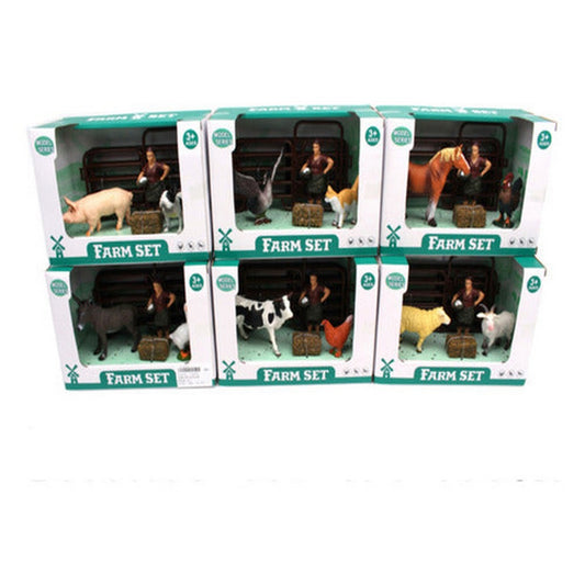 Farm Set Animales De La Granja Con 1 Figura 2144634