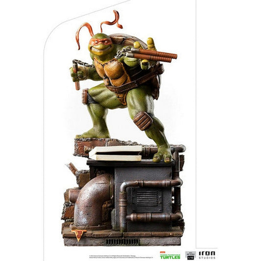 Figura De Acción Michelangelo De Iron Studios