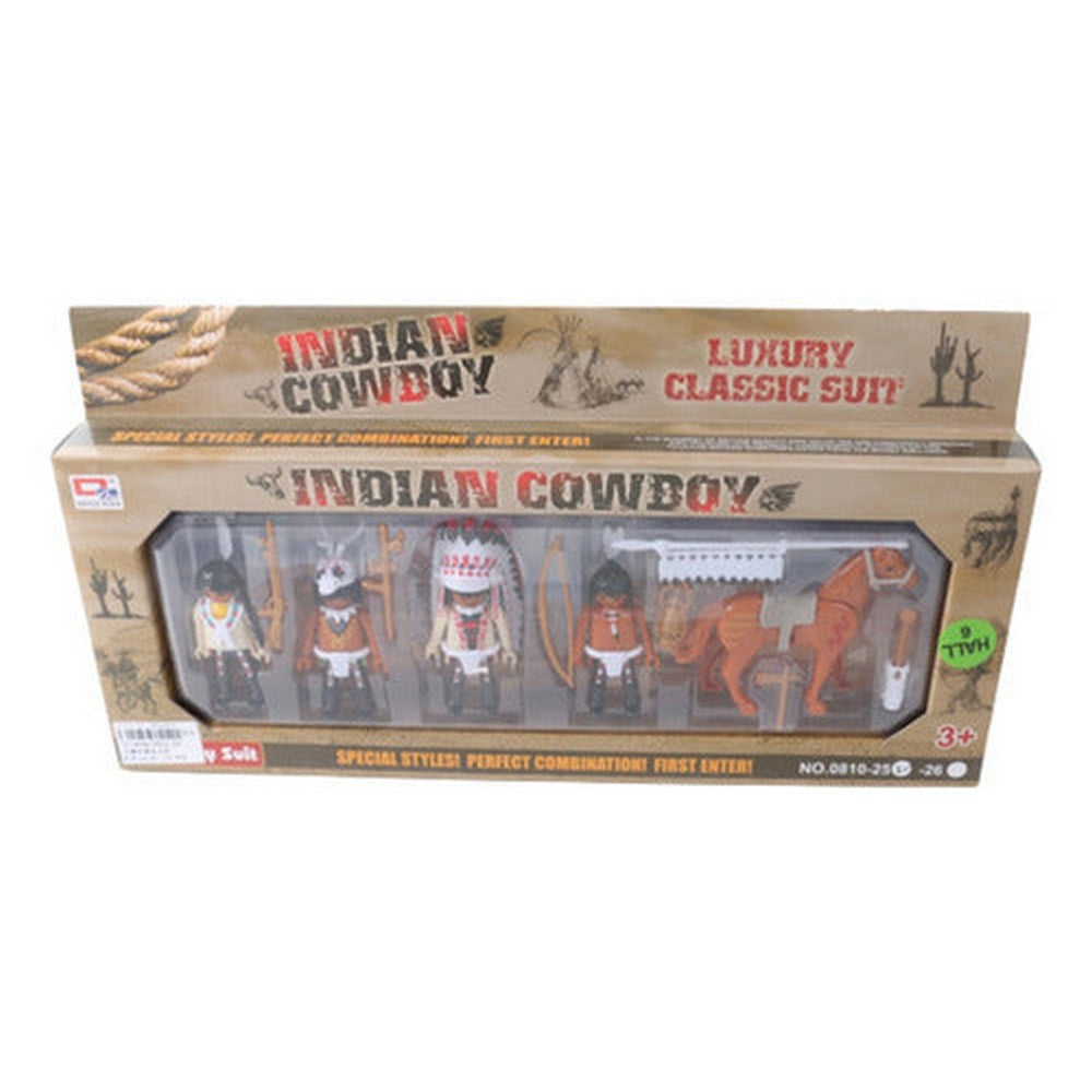 Set De Muñecos Indios Vs Vaqueros 1574848 Shine