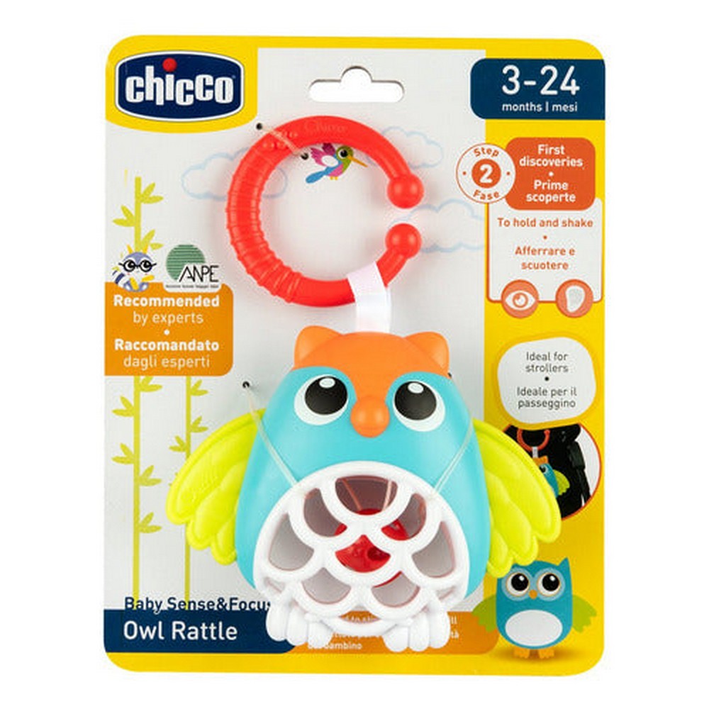 Chicco Sonajero De Búho 11590 3-24 Meses