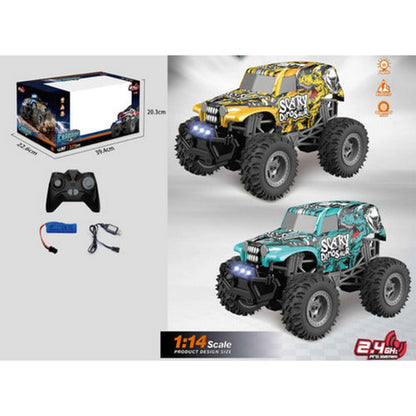 Auto R/c Escala 1:14 2.4g Con Luz 2328892