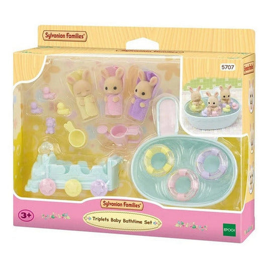 Sylvanian Families La Hora De Baño De Los Trillizos 5707