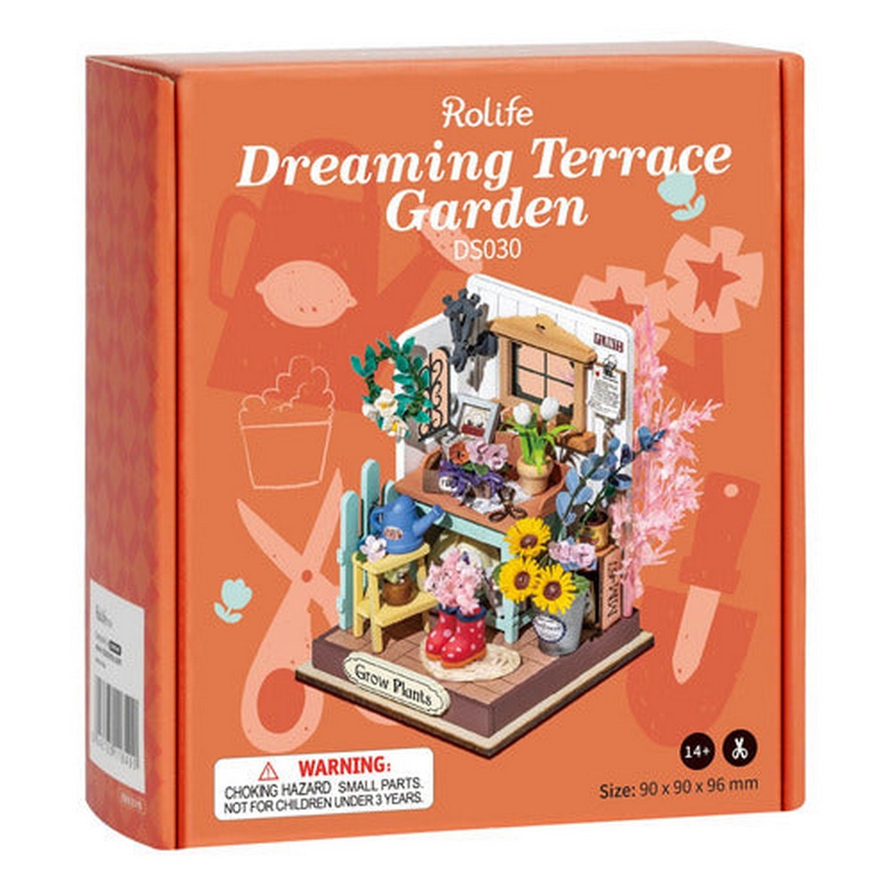Robotime Puzzle 3d Terraza De Ensueño Ds030 Rolife