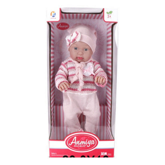Muñeca Bebote 45cm Gorrito Con Moño 1978939 Shine