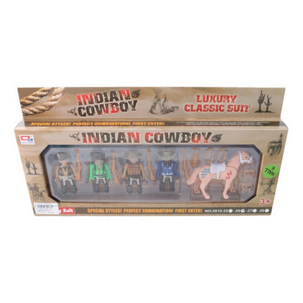 Set De Muñecos Indios Vs Vaqueros 1574849 Shine
