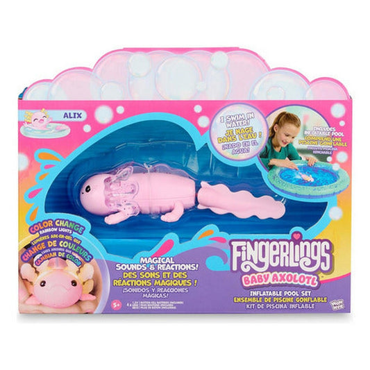 Fingerlings Axolotl Auggie Interactivo Con Piscina 3143