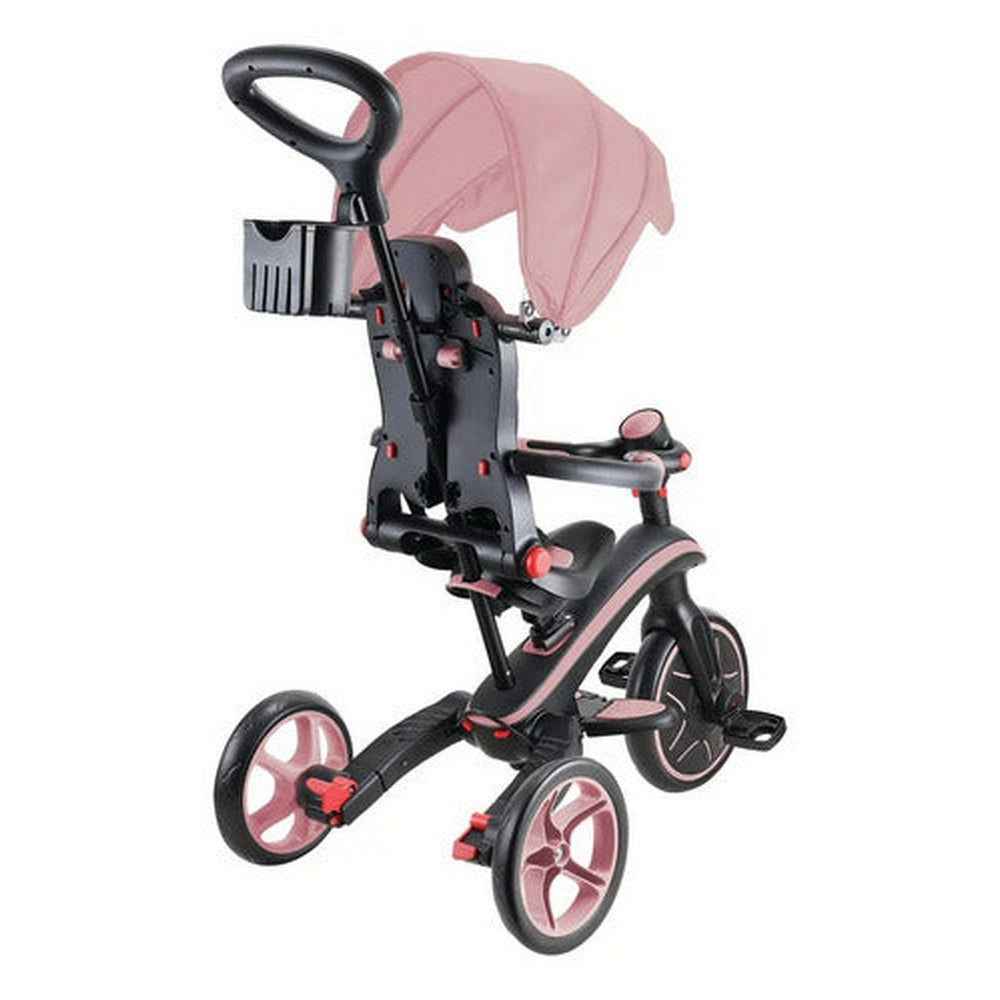 Globber Triciclo Explorer Trike Plegable 4 En 1 Rosa 732-210