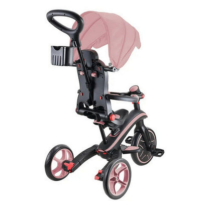 Globber Triciclo Explorer Trike Plegable 4 En 1 Rosa 732-210