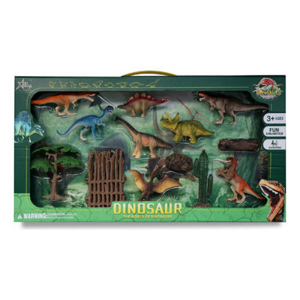 Dinosaur World Set De Dinosaurios Con Accesorios 2136781