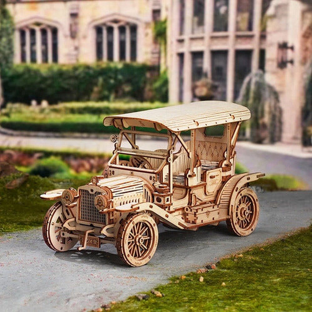 Rokr Coche Antiguo Rompecabezas De Madera 3d Mc801