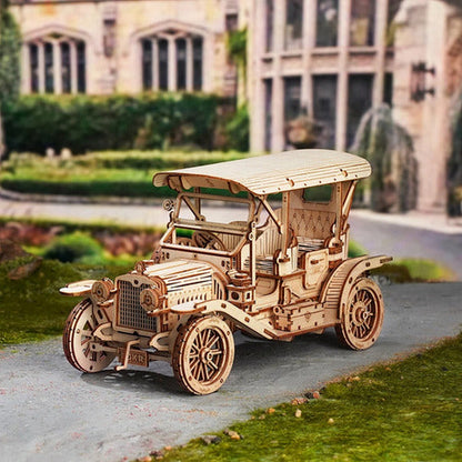 Rokr Coche Antiguo Rompecabezas De Madera 3d Mc801