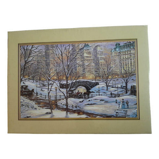 Puzzle 500 Pzs Invierno En La Ciudad 5015 Jigsaw 1963522