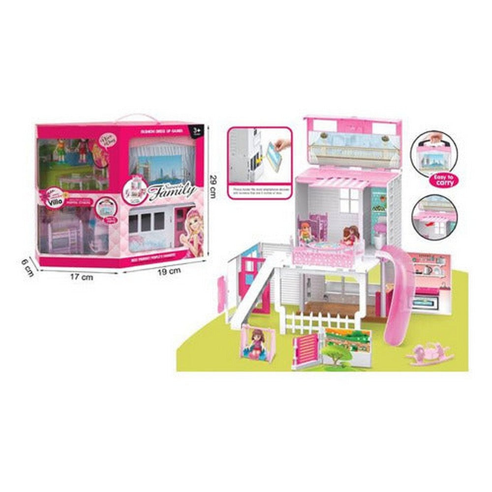 Casa De Muñecas Con Accesorios 2136248