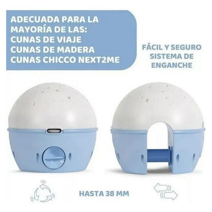 Chicco Proyector Buenas Noches Estrellitas Celeste 24272