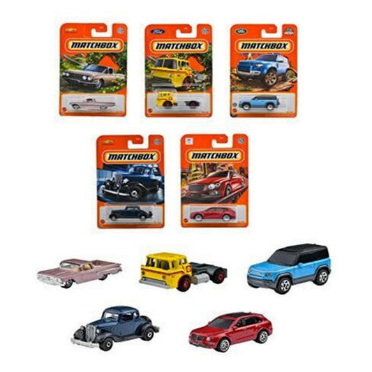 Matchbox Pack X10 Autos Individuales Surtidos 30782 Mattel