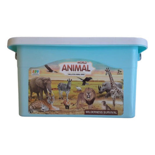 World Animal Set De Animales Granja Con Valija 2272407
