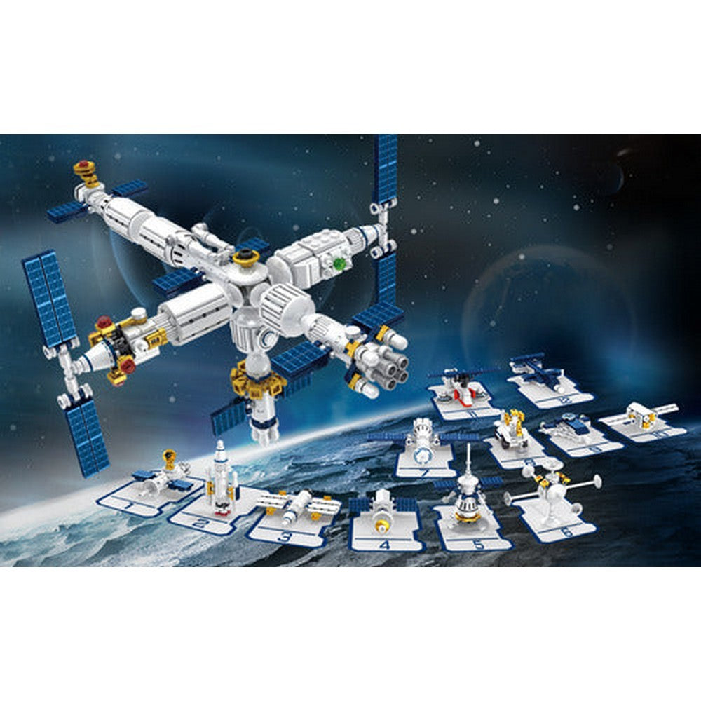 Panlos Brick Bloques Estacion Espacial 573 Pzc 2287989