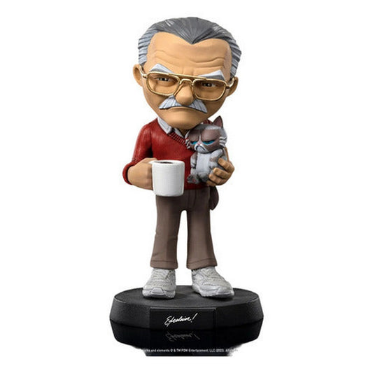 Figura Stan Lee Con Gato Gruñón Minico 71422 Iron Studios