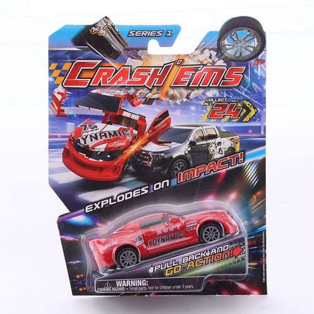 Autos Estrellarlos Explota En Impacto! 1300 Racing