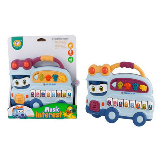 Piano Policia Para Bebe Con Luz Y Sonido 2226565 Shine