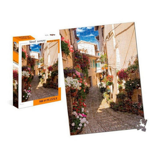 Puzzle 500 Piezas Calle Patio Italiano Ft325