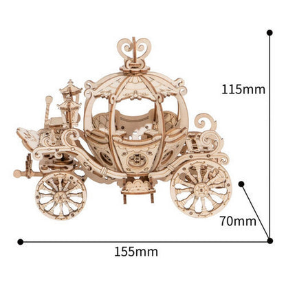 Robotime Puzzle 3d Carruaje De Calabaza Rolife Tg302