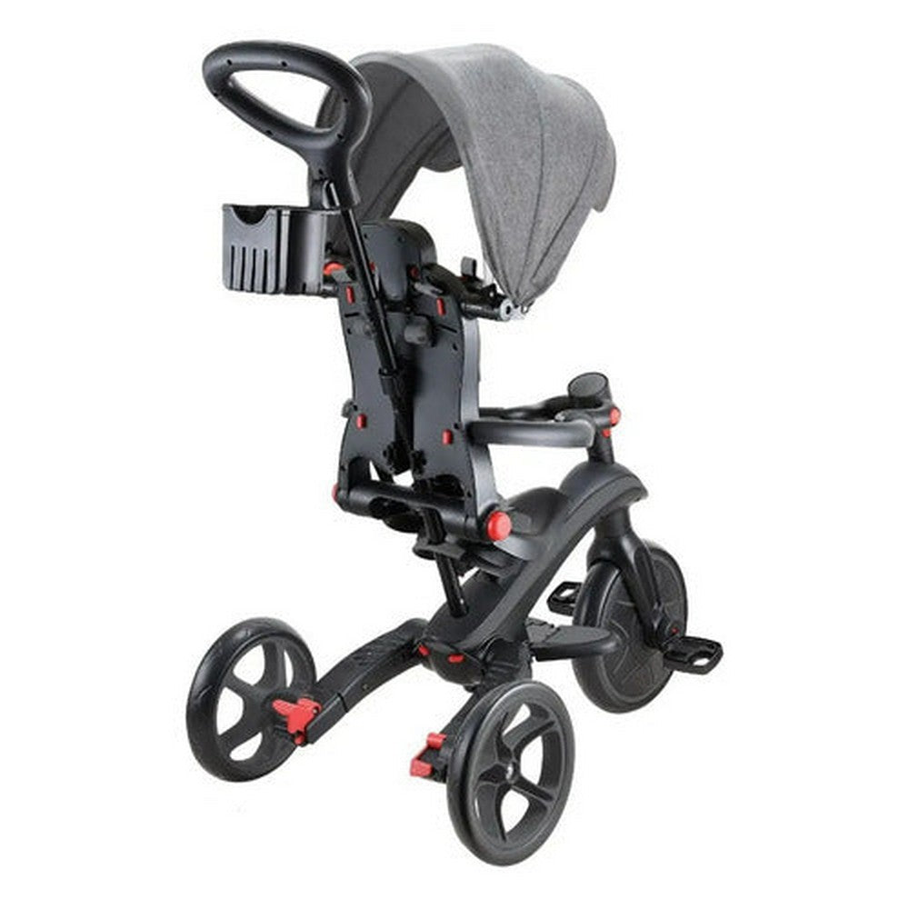 Globber Triciclo Explorer Trike Plegable 4 En 1 Gris 732-120
