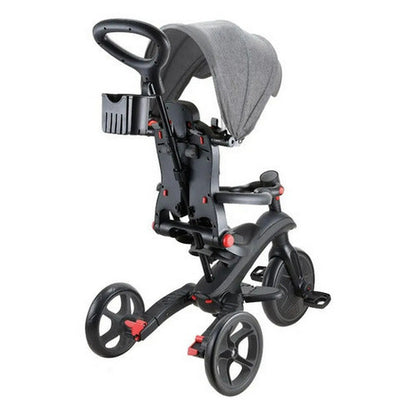 Globber Triciclo Explorer Trike Plegable 4 En 1 Gris 732-120