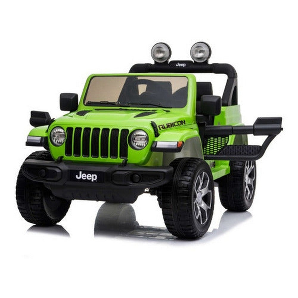 Jeep Wrangler Rubicon A Batería Cl-shd1555 Verde Premium