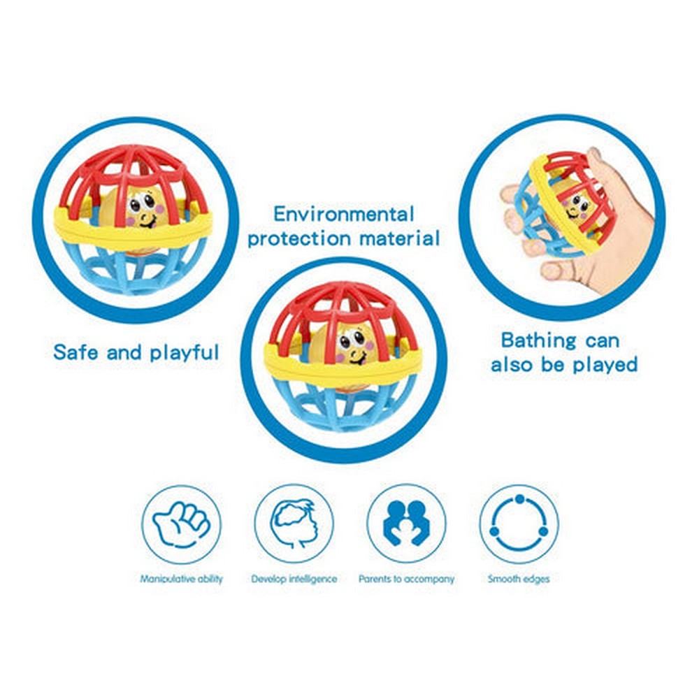 Baby Rattle Pelota Sonajero 12cm 1800337