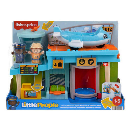 Little People Aeropuerto De Aventuras Diarias Htj26 Mattel