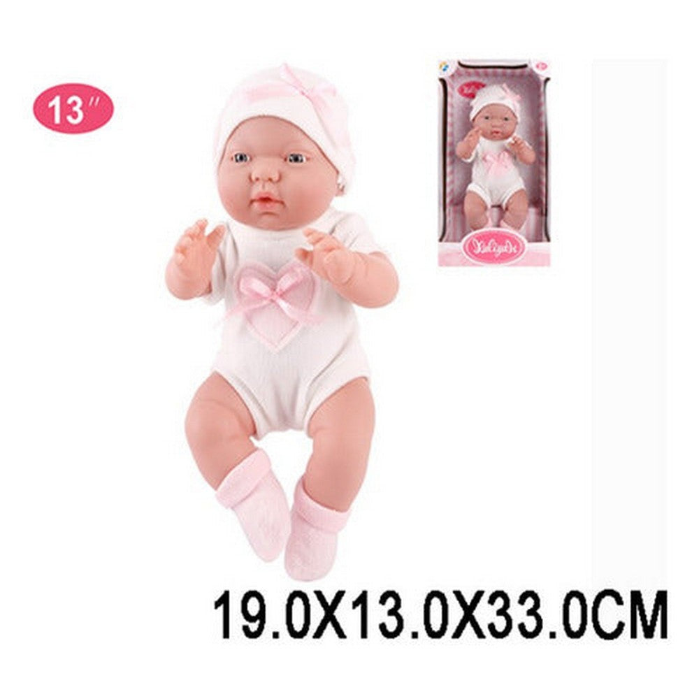 Muñeca Bebote 30cm Enterito Y Gorro 2048496 Shine