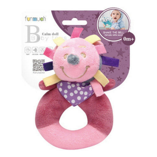 Sonajero Soft Erizo Rosa 1933688 Shine