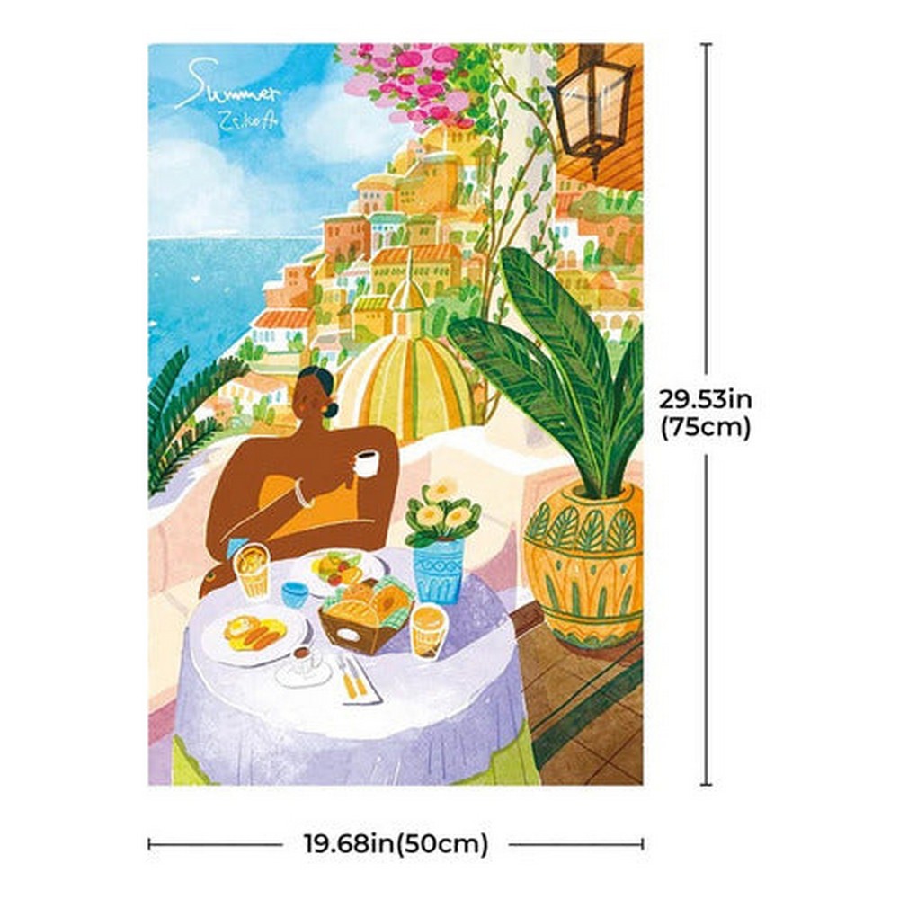 Robotime Puzzle Amalfi Vacaciones 1000 Piezas Pt005 Rolife