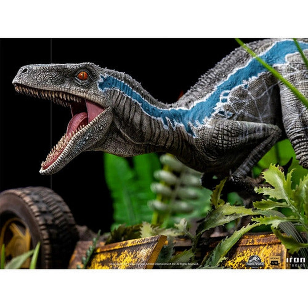 Figura De Acción Blue Deluxe De Iron Studios Bds Art Scale 1/10