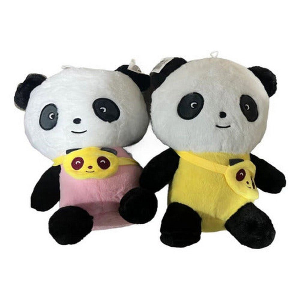 Peluche Oso Panda Con Bolsito 1005-64 Shine