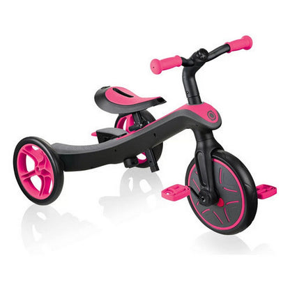 Globber Triciclo Explorer Trike 4 En 1 Fucsia Pink 632-110-3
