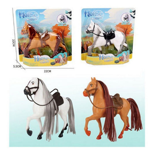 Horse Figura Caballo Con Pelo Largo 2176297