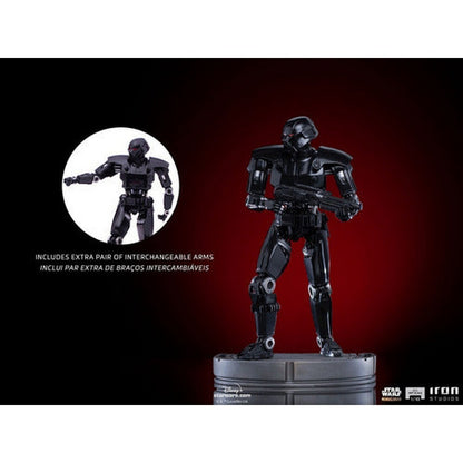 Dark Trooper Star Wars Mandalorian Iron Studios