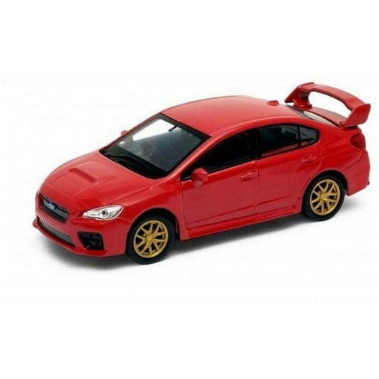 Welly Subaru Wrx Sti Rojo 1:34 43693cw