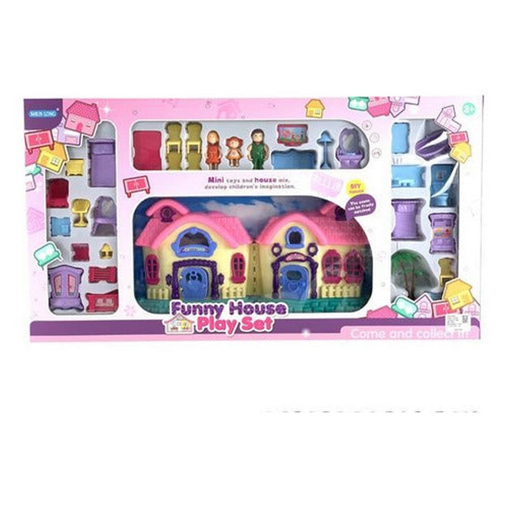 Casa De Muñecas Con Accesorios, Luz Y Sonido 2161345 Color Multicolor