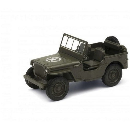 Welly Jeep Willys Mb Verde 1:34 43723cw