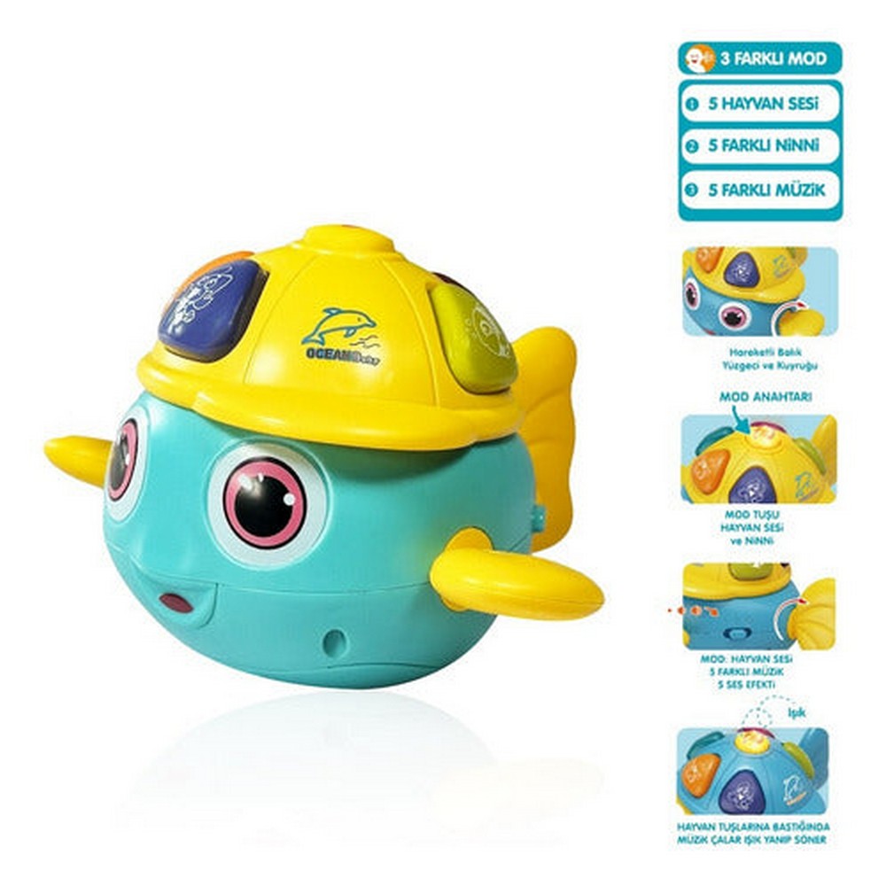 Pez Musical Baby Fish Musical Luz Y Música 2069496 Shine