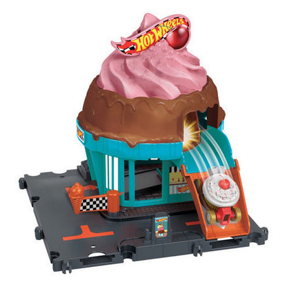 Hot Wheels City Heladeria En La Ciudad Htn77 Mattel