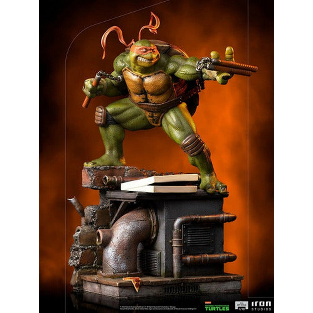 Figura De Acción Michelangelo De Iron Studios