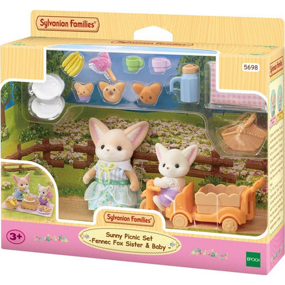 Sylvanian Families Picnic Hermanos Zorros Del Desierto 5698