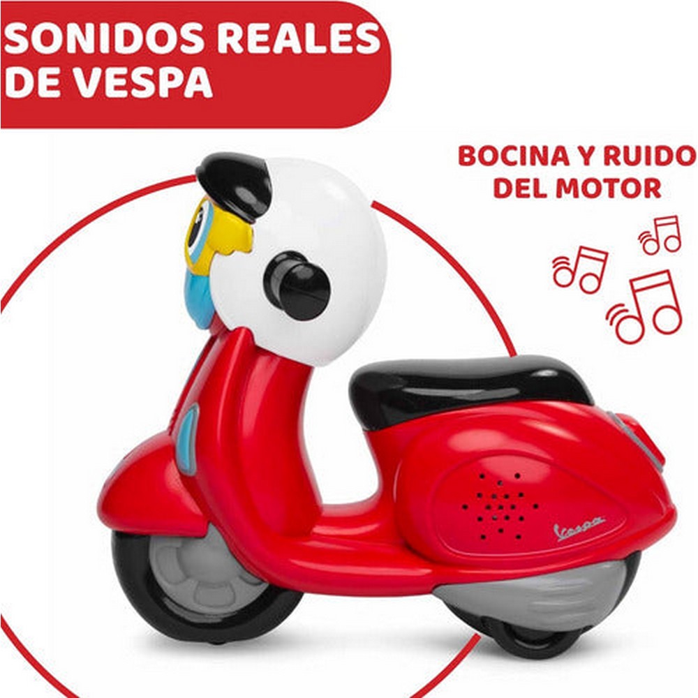 Chicco Moto Vespa Primavera R/c Con Sonido 100930