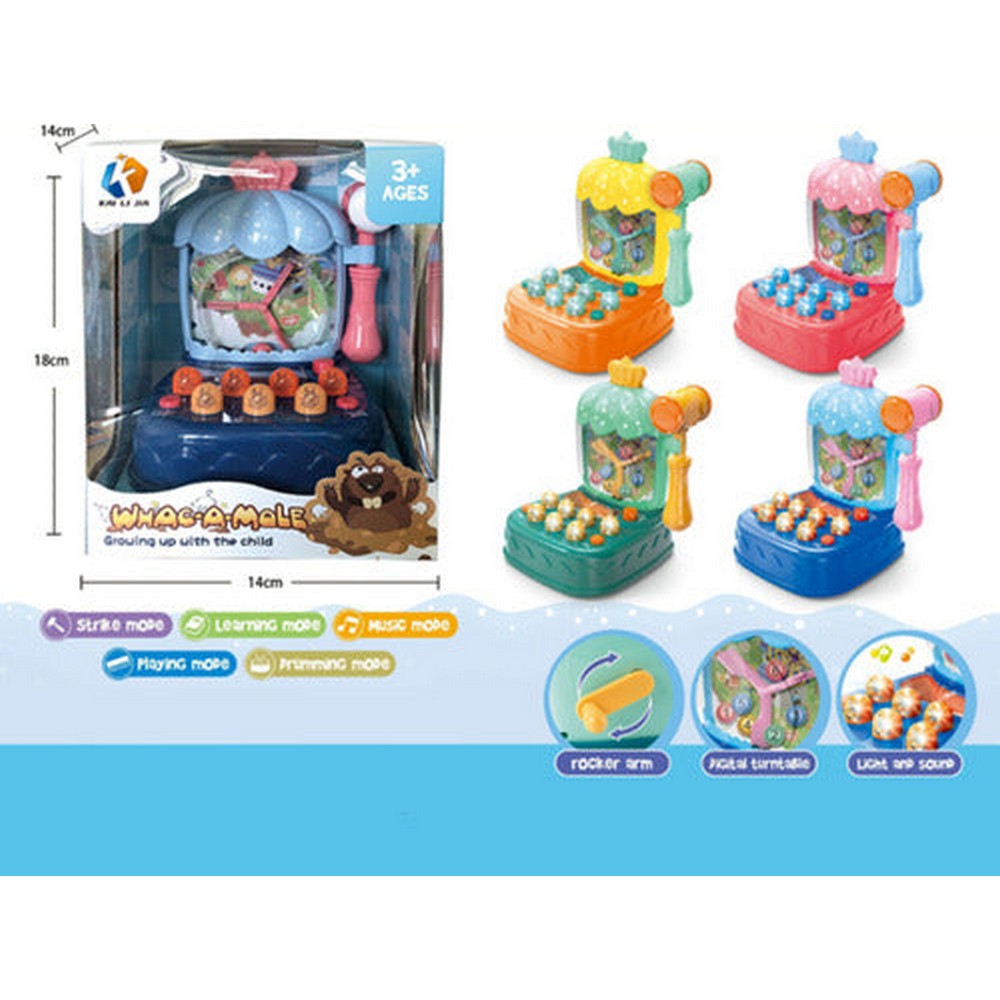 Juego Whac-a-mole Con Luz Y Sonido 2182521
