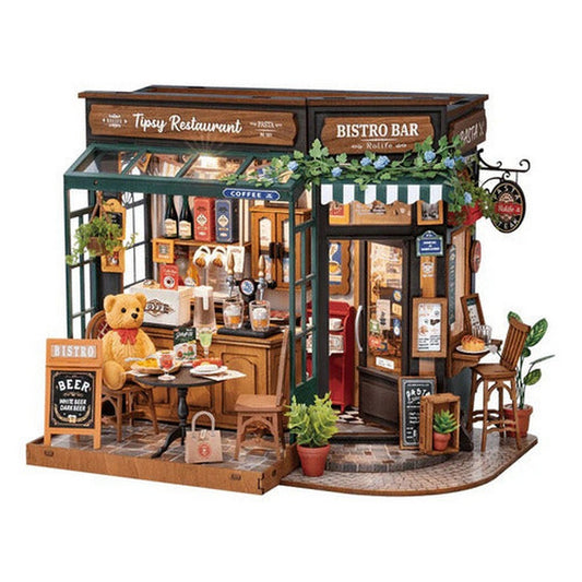 Robotime Puzzle 3d Restaurante Tipsy Dg167 Rolife
